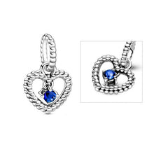 Load image into Gallery viewer, Heart-shaped Birthstone Pendant